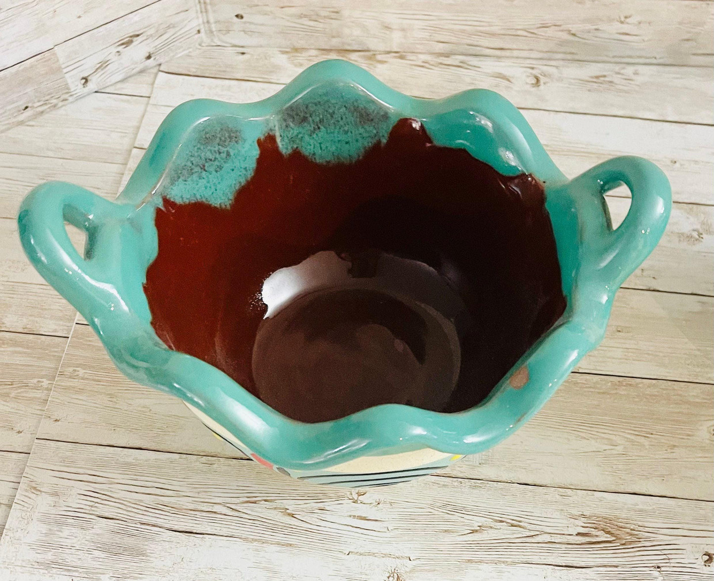 Terra Cota Mexican Spup Clay Bowls Platos de Barro Pozoleros