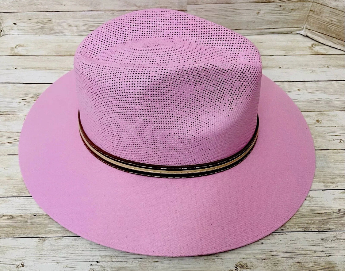 Classic Panama Style Hat Sombrero Clasico Tipo Panama Medium