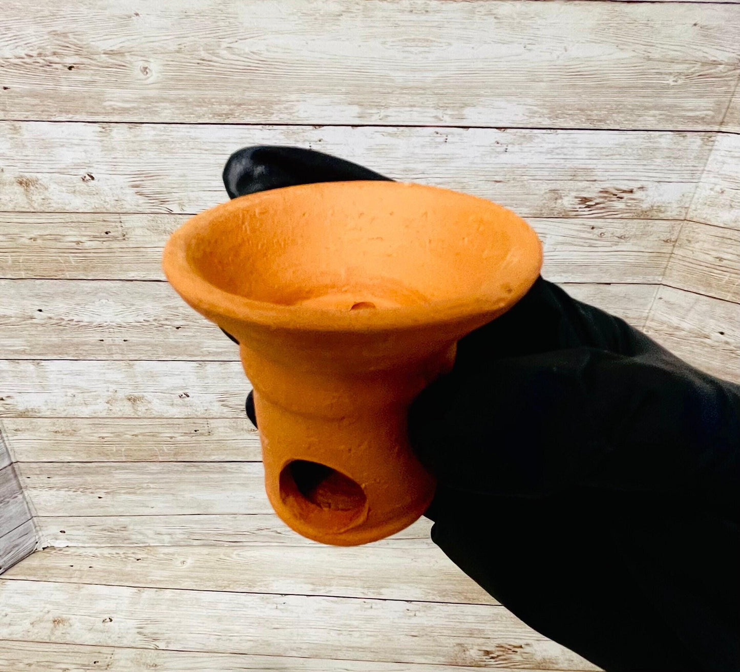 Anafre de Barro Mexicano Chico Small Mexican Clay Incense Burner Day of the Dead Dia de Muertos