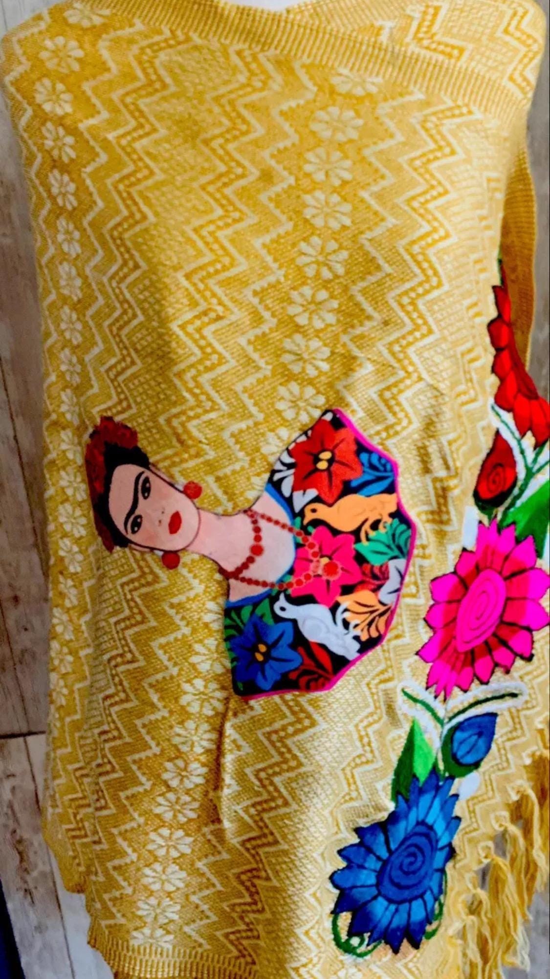 Frida Kahlo Embroidered Shawls Rebosos Bordados de Frida Kahlo