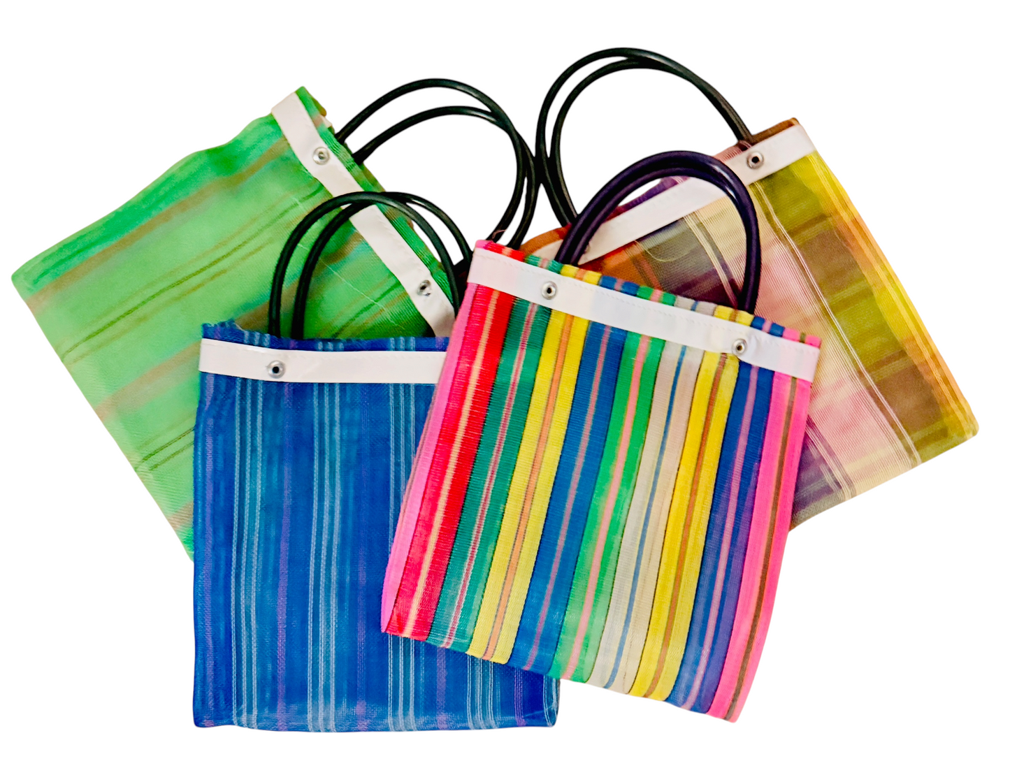 Small Mexican Mercado Mesh Bags Bolsas Chicas Mexicanas de Maya