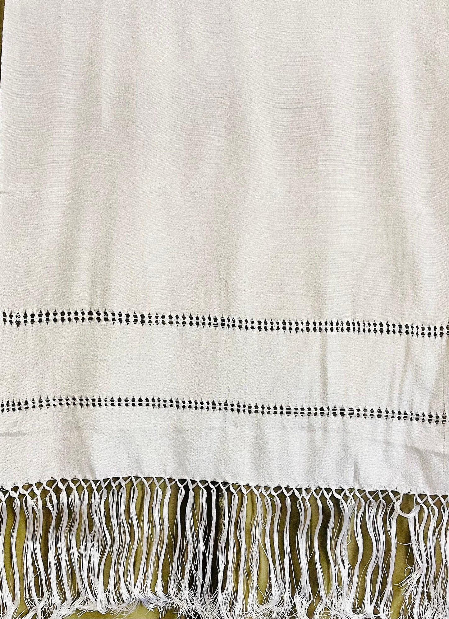 Authentic Mexican Silk Wrap Shawl Reboso Mexicano De Artiseda