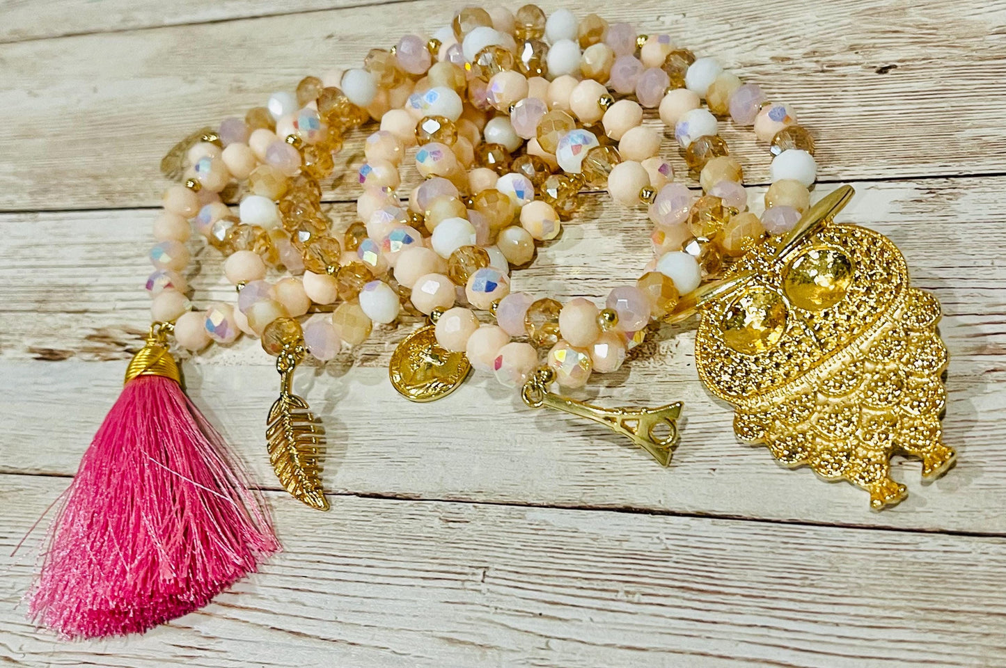 Handmade Mexican Artesanal Bracelets Set of 7 Beaded Bracelets Semanario Artesanal Mexicano 7 Pulseras