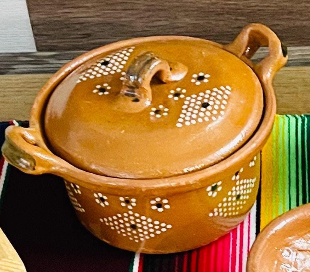 Prensa Para Tortillas Cazuela Jarra Salsero y Molcajete de Barro