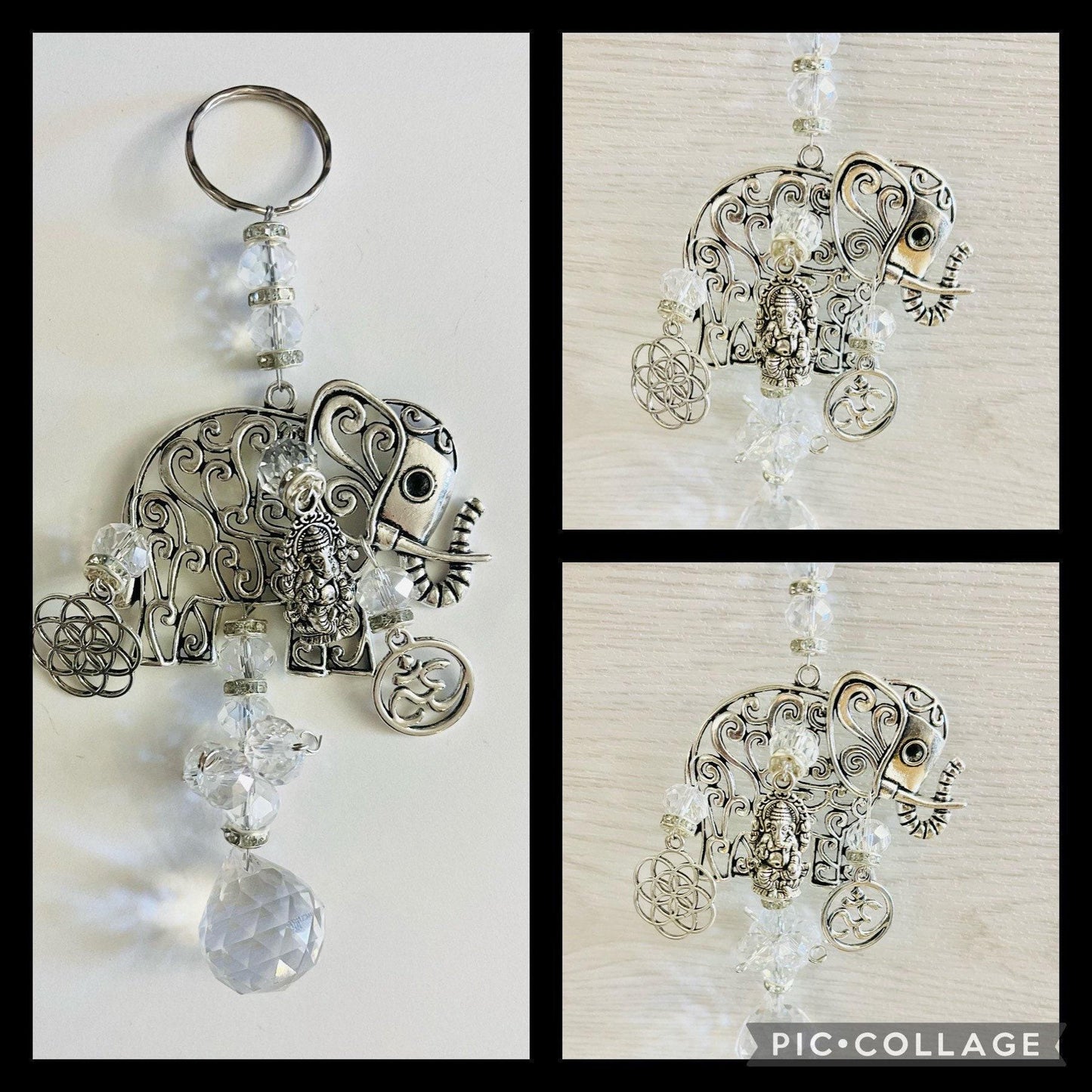 Amulets St. Benedict Law of Attraction Elephant Amuletos Ley de Atracción