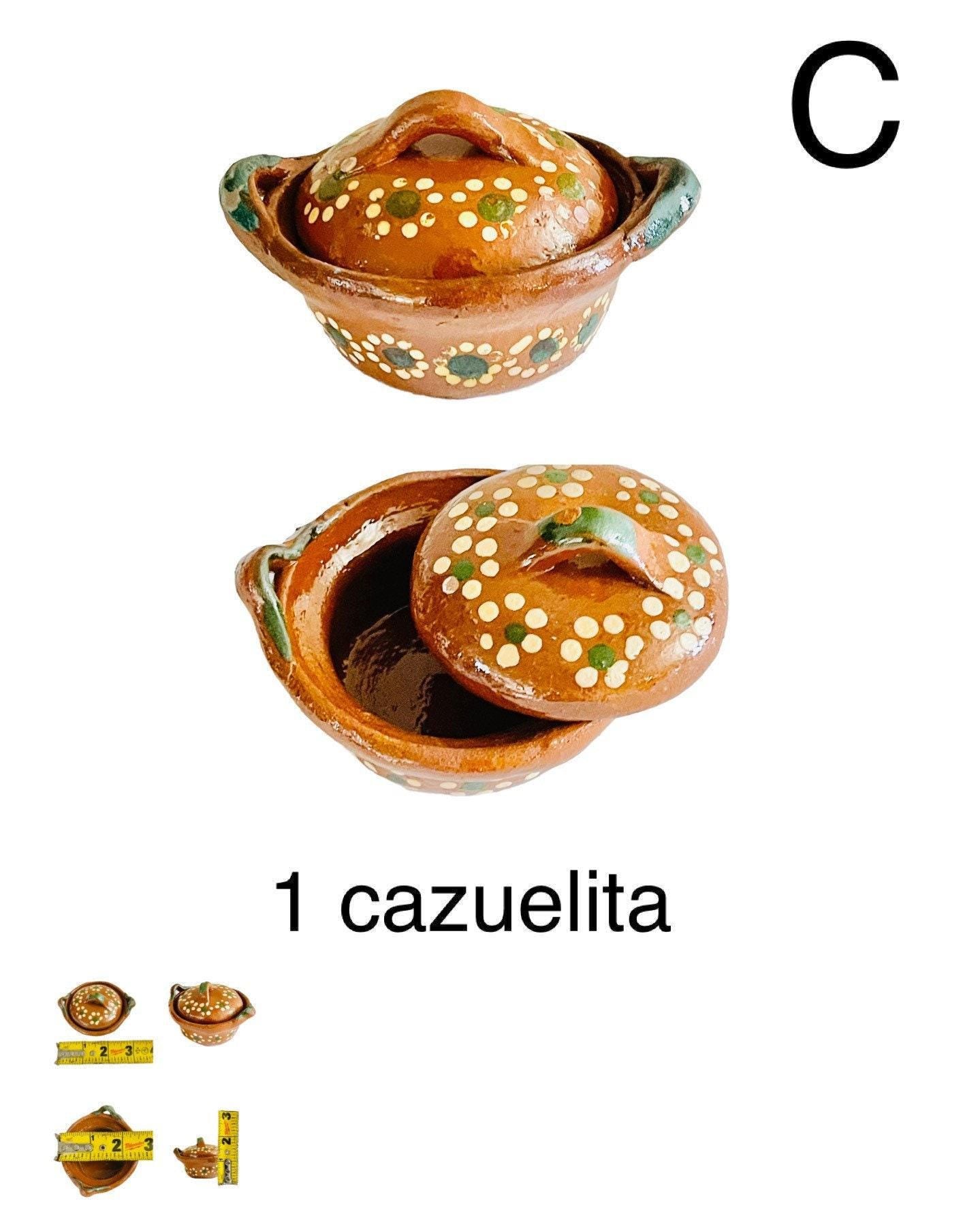 Mini Cazuelitas de Barro Mini Clay Pots