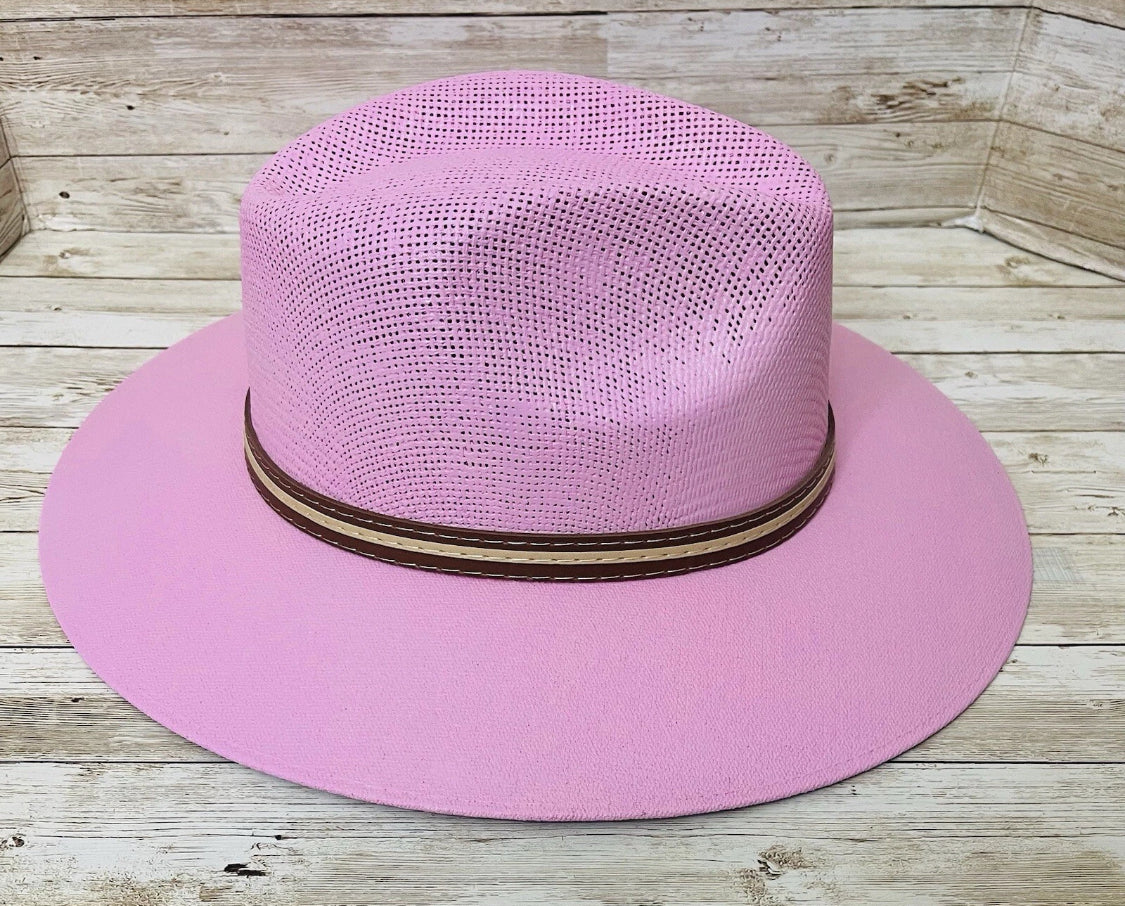 Classic Panama Style Hat Sombrero Clasico Tipo Panama Medium