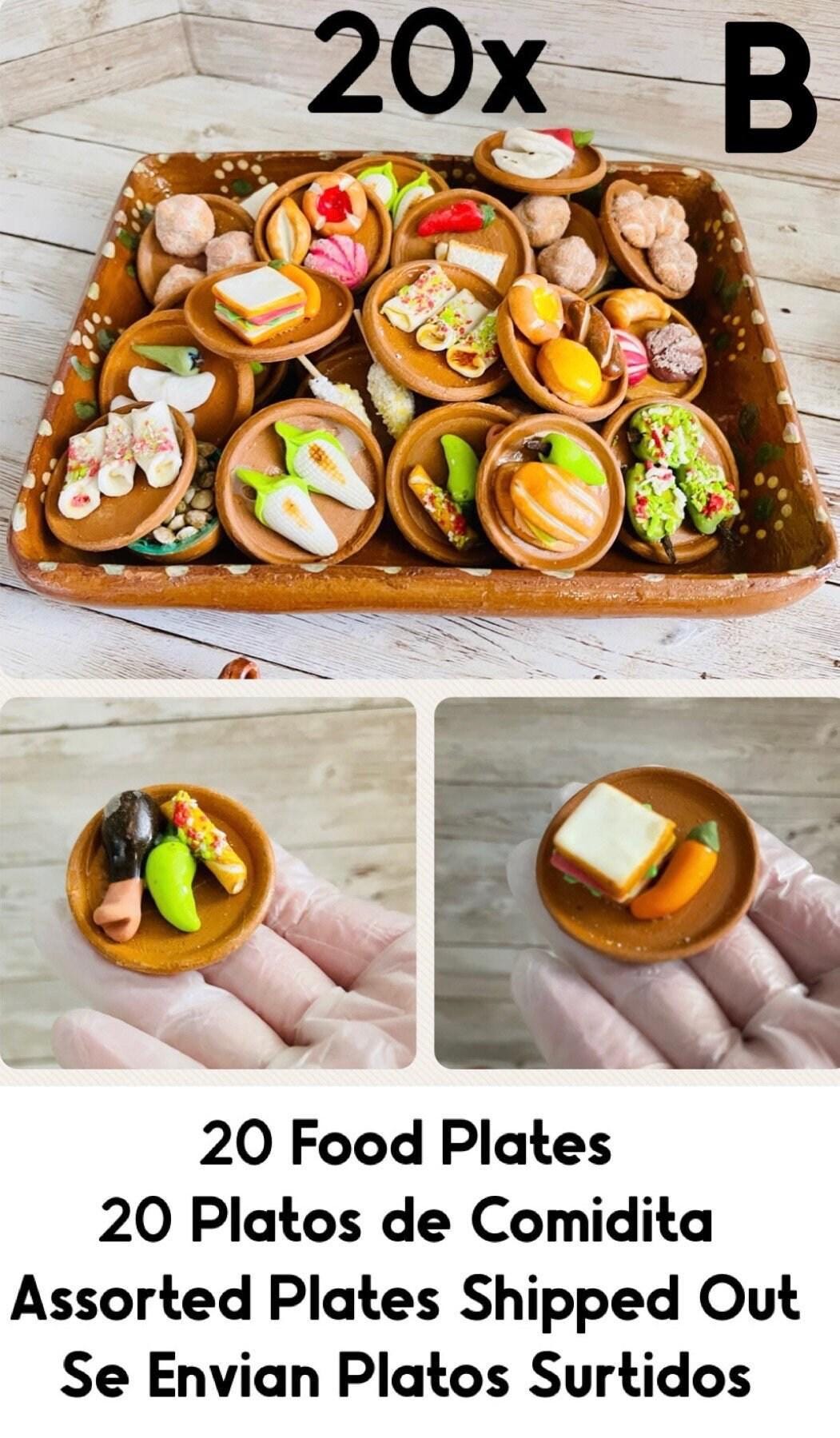 20x Day of the Dead Food Offerings Accessories Comida y Accessorios de Ofrendas para Dia De Los Muertos
