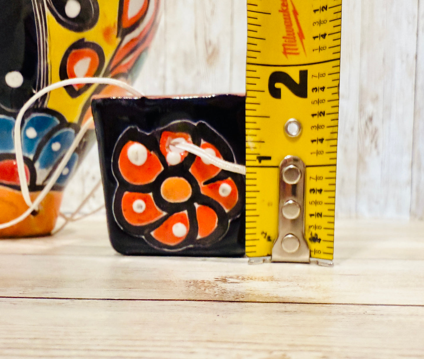 Mexican Talavera Hot Air Ballon Ceramic Hanging Decor Globo Aerostático Mexicano de Talavera Globo de Aire