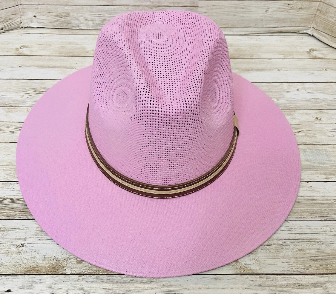 Classic Panama Style Hat Sombrero Clasico Tipo Panama Medium