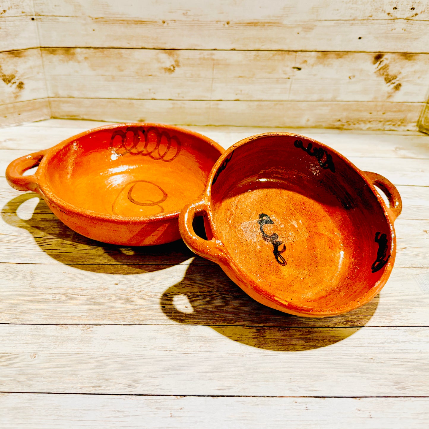 Cazuelitas Chicas De Barro Mexicano Small Mexican Clay Casseroles