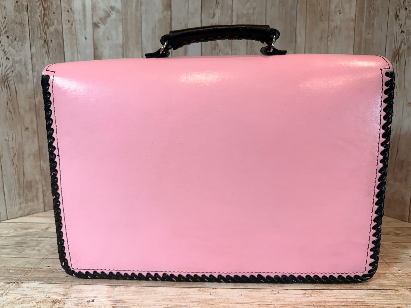 Unisex Leather Handmade Portfolio Leather Business Briefcase Mexican Artesanal Satchel Portafolio Artesanal de Piel de Cuero Amartillado