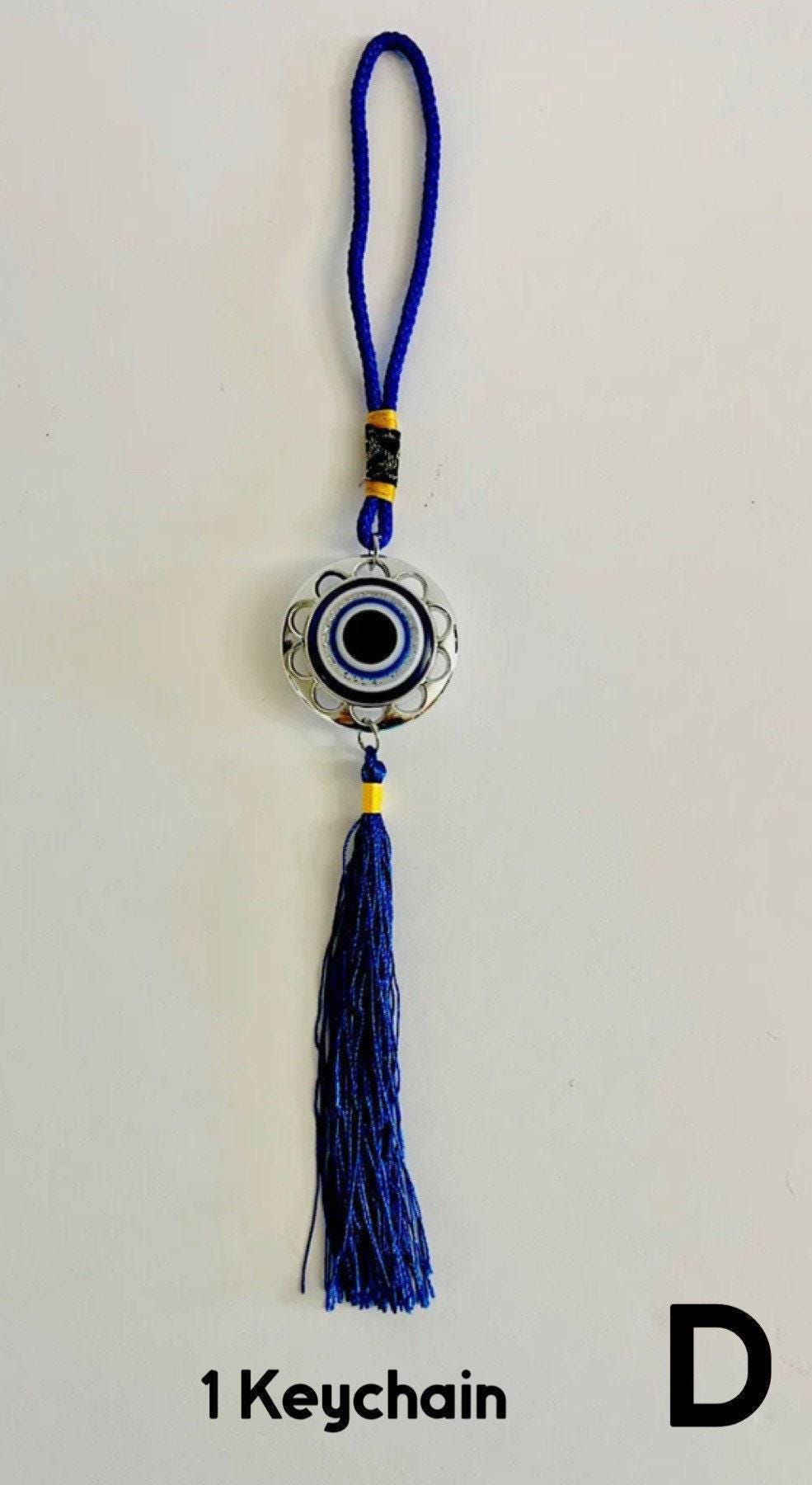 Evil Eye Protect Charm Hamsa Hand Keychain Bag & Bracelet Pulseras de Mal de Ojo