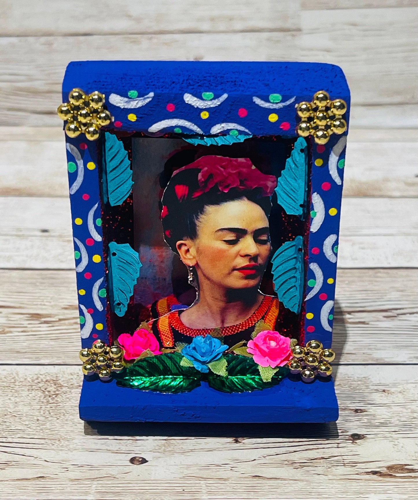 Nicho Mexicano De Frida Kahlo  Mexican Frida Kahlo Shadow Box