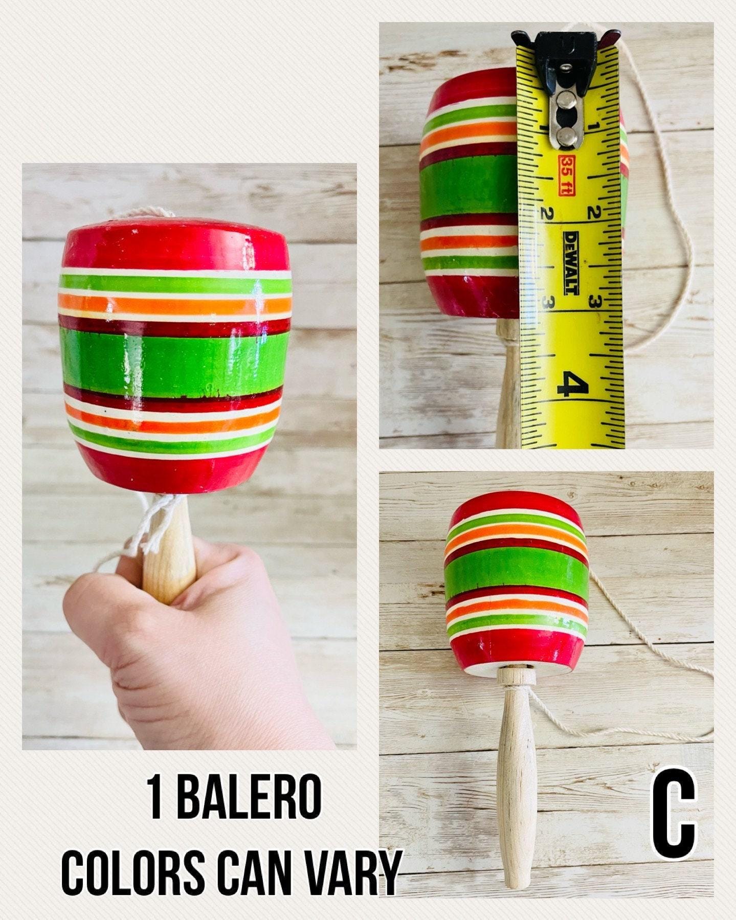 Mexican Wood Baleros Classic Toys Baleros Mexicanos de Madera
