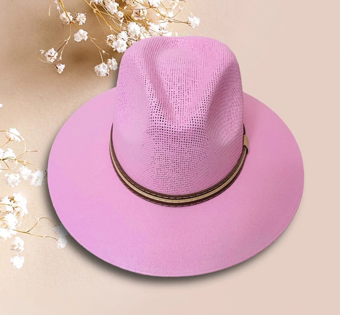 Classic Panama Style Hat Sombrero Clasico Tipo Panama Medium