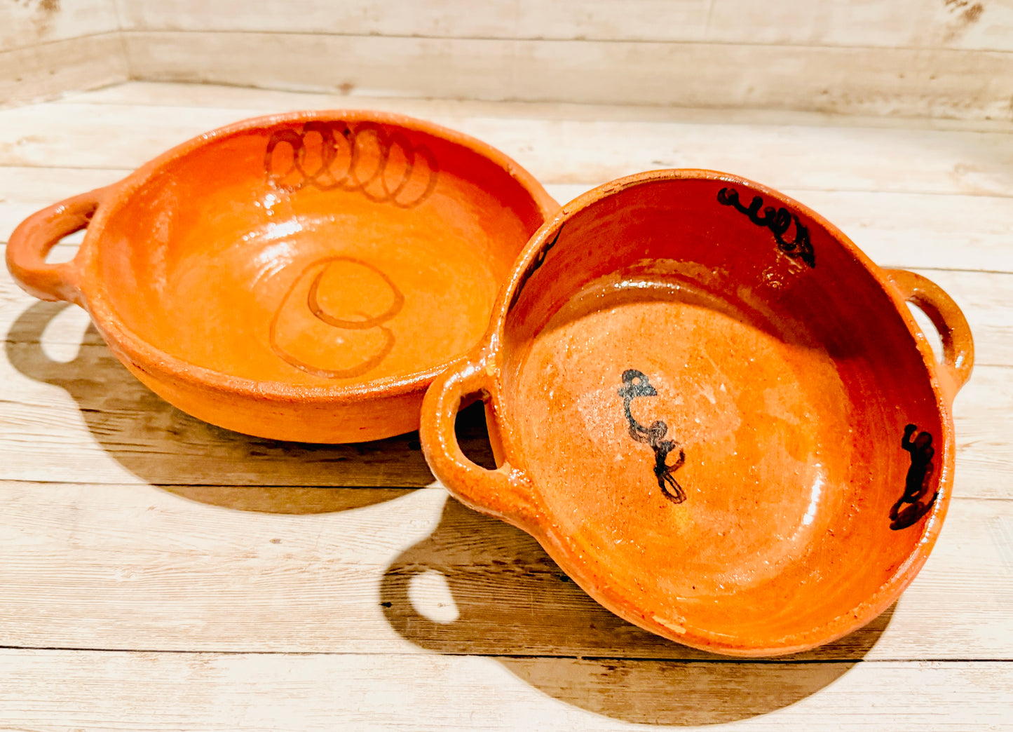 Cazuelitas Chicas De Barro Mexicano Small Mexican Clay Casseroles
