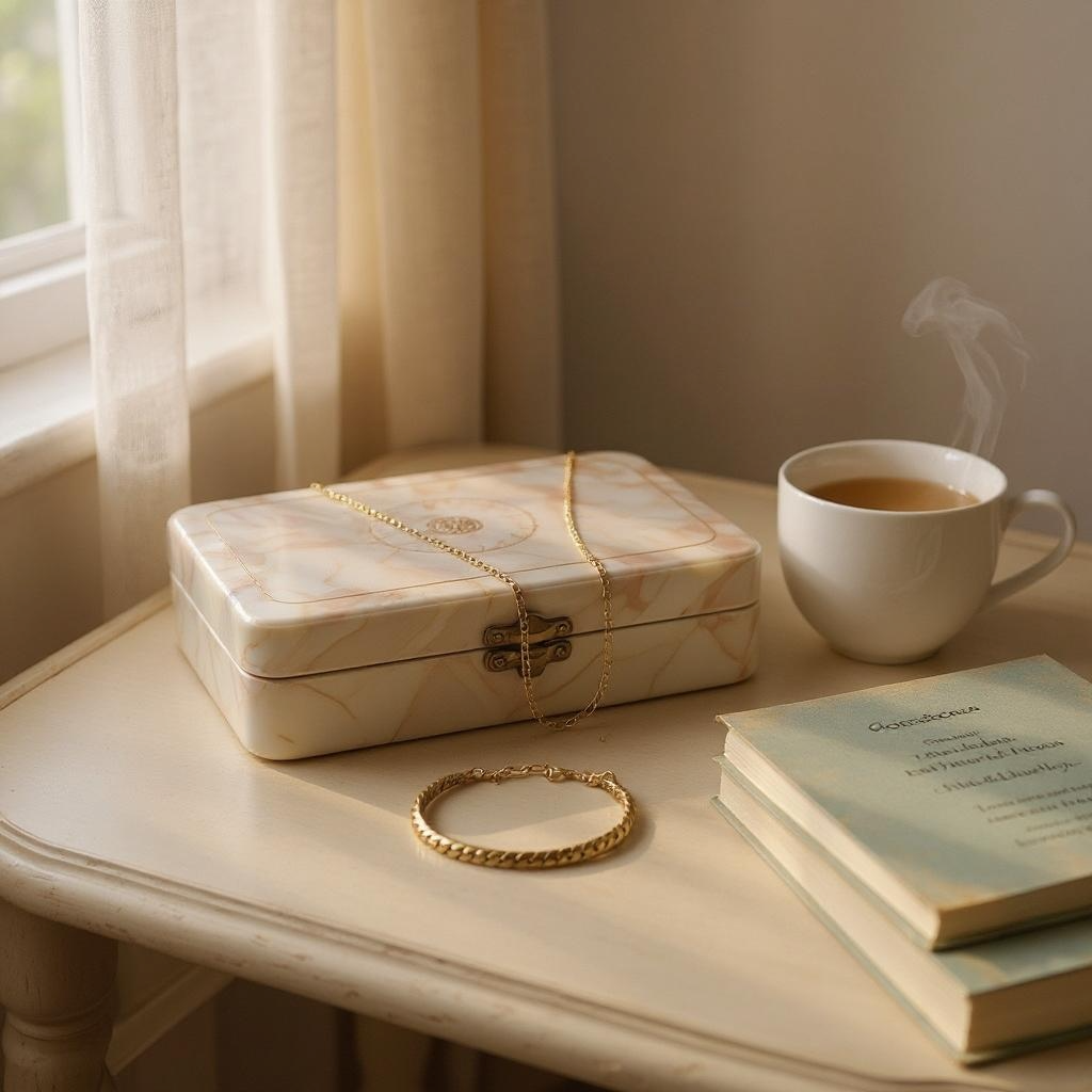 Unisex Classic Cuban Gold Tone StainlessSteel Necklace and Bracelet