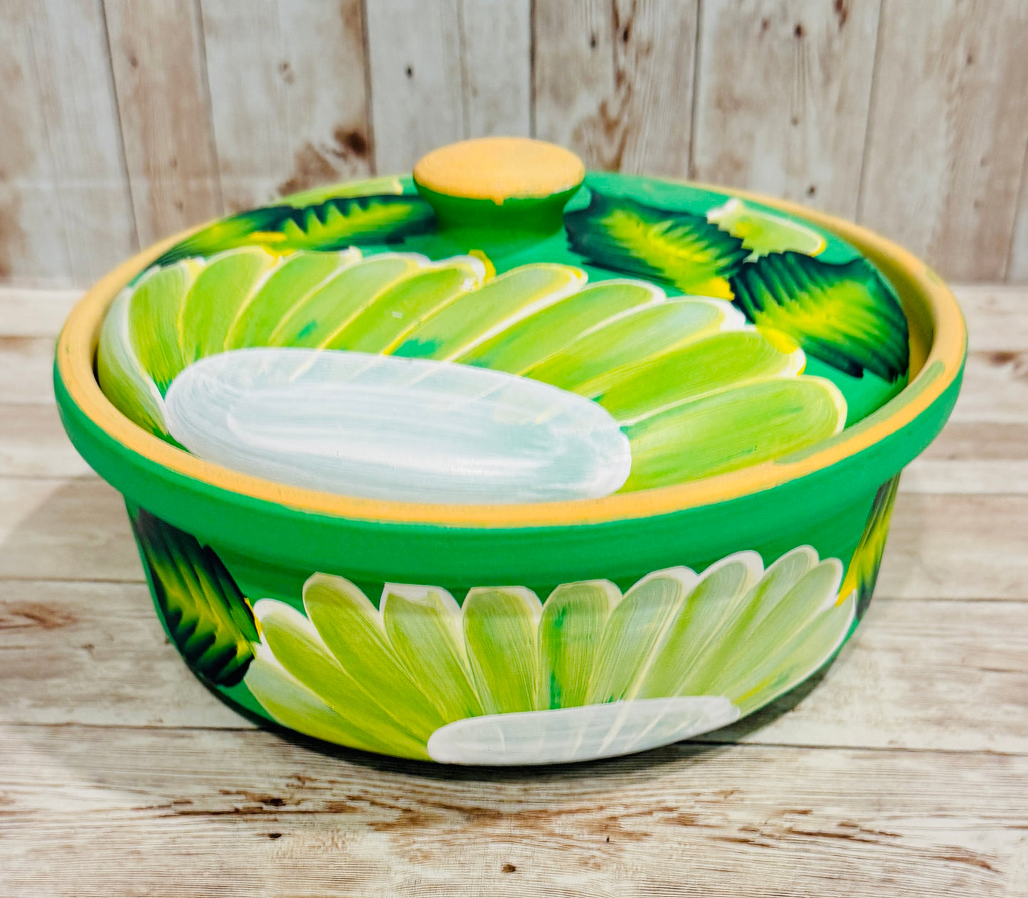 Tortillero oh Cazuela de Barro Mexicano Mexican Terra Cota Tortilla Warmer or Casserole