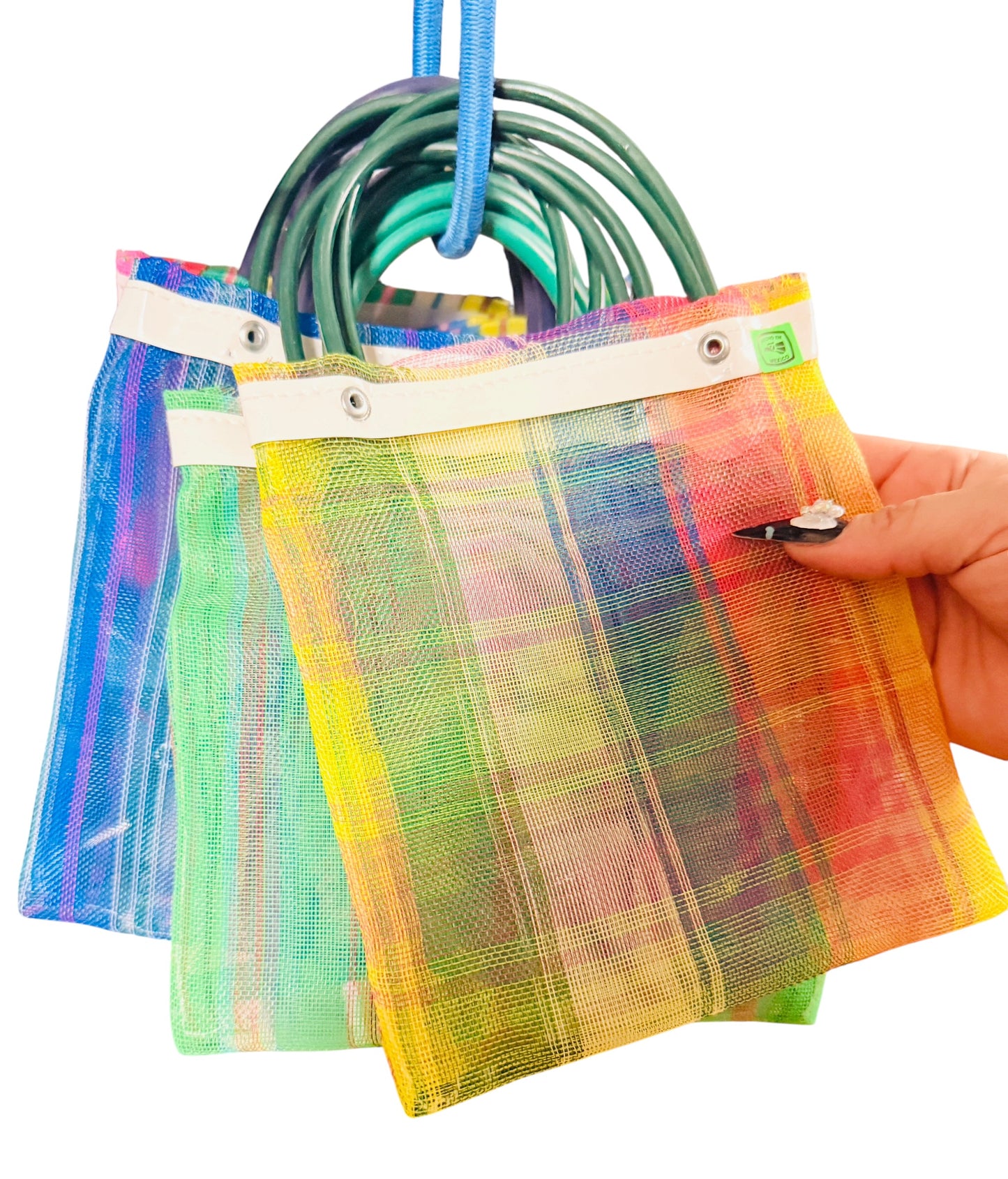 Small Mexican Mercado Mesh Bags Bolsas Chicas Mexicanas de Maya