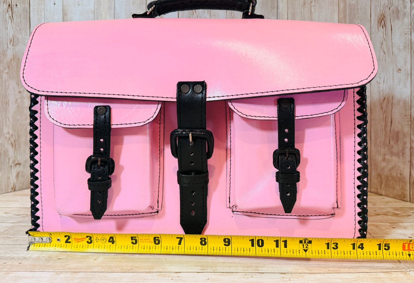 Unisex Leather Handmade Portfolio Leather Business Briefcase Mexican Artesanal Satchel Portafolio Artesanal de Piel de Cuero Amartillado