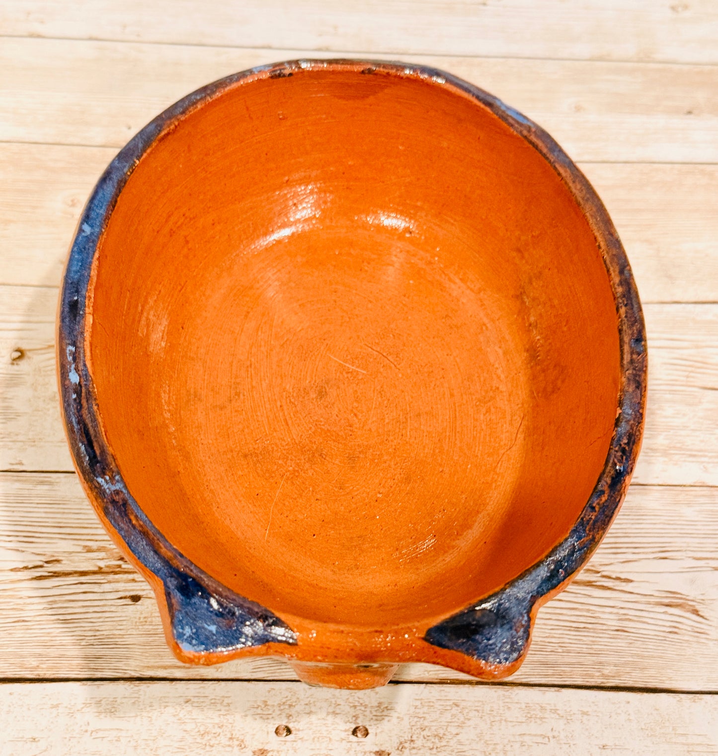 Terra Cotta Mexican Pottery Salsa Pig Bowl Spoon Salsero de Barro Mexicano de Marranito