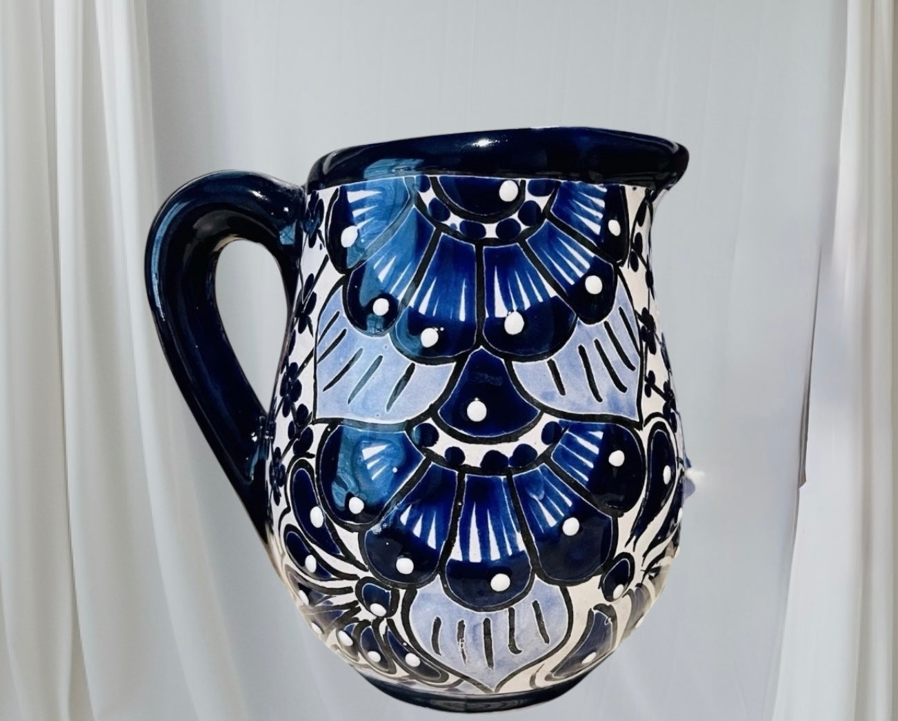 Mexican Talavera Tea Coffee Set Drinkware With 6  Mugs Sugar Bowl Talavera Mexicana de Cafe/Te con Tazas Platos Azucarera y Tetera