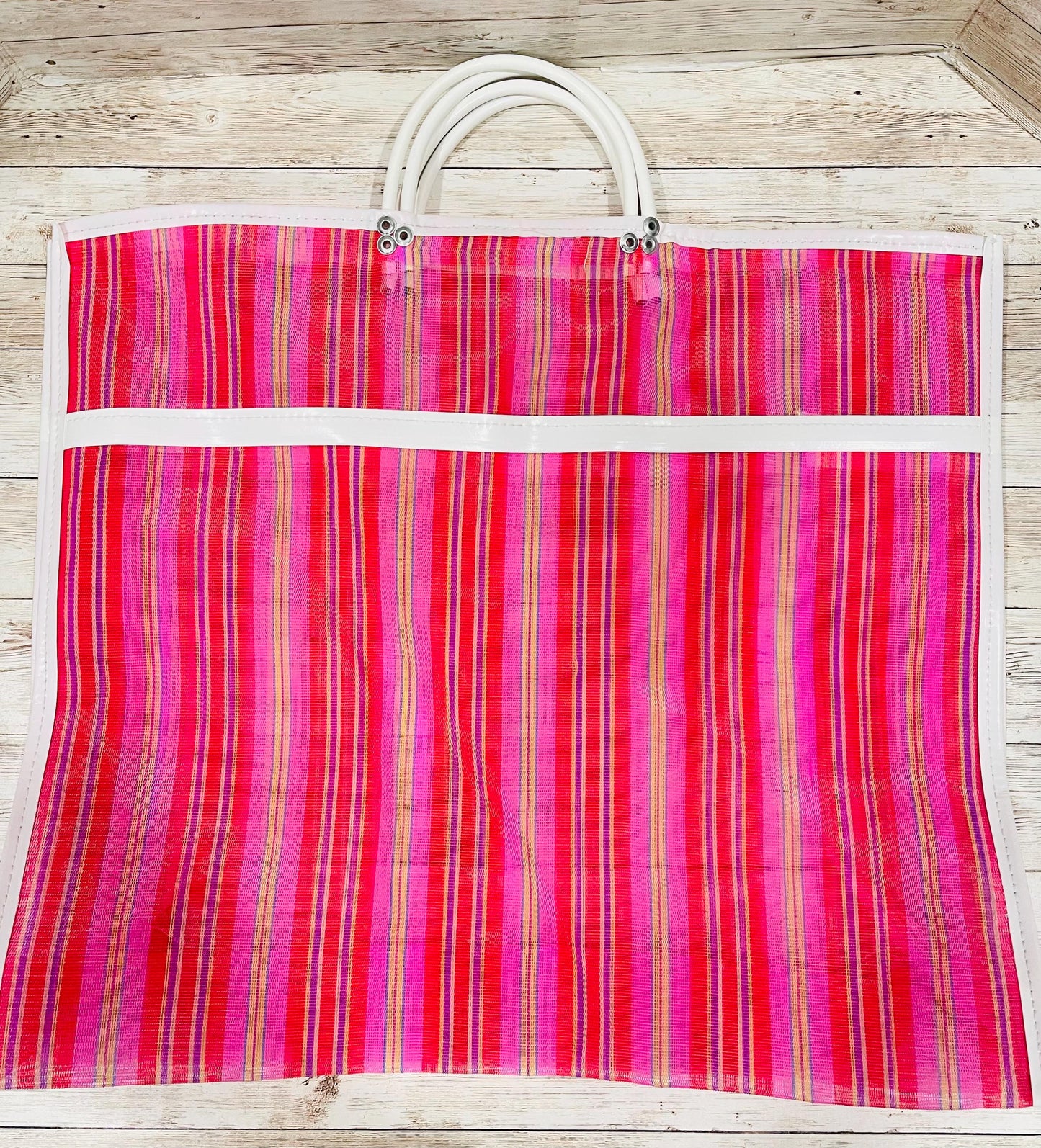 1 Reuseable Mexican Mercado Mesh Bag 1x Bolsa de Maya Mexicana