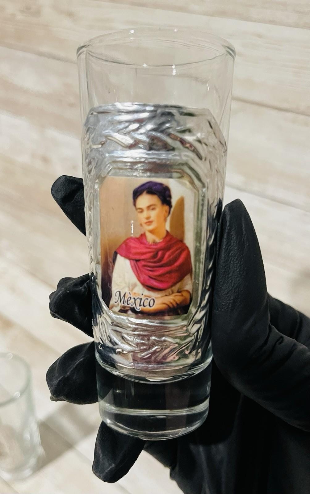 3 Frida Kahlo Mexican Tequila Glass Shot Cups 3 Vasos Tequileros De Frida Kahlo