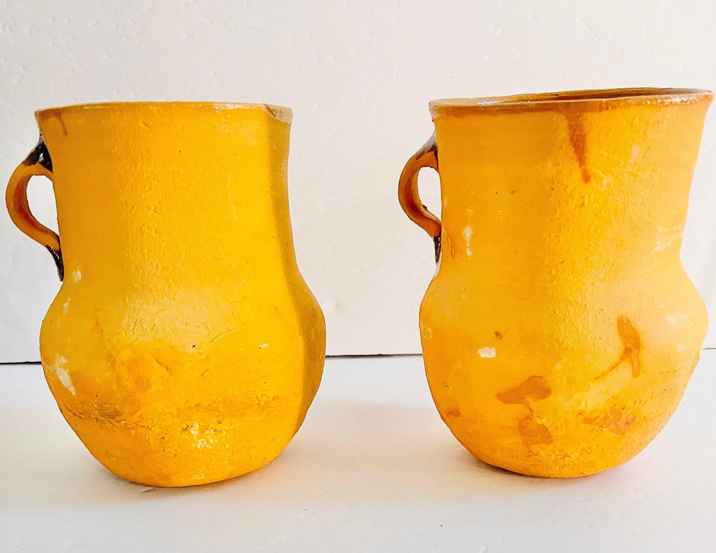 Cantaritos de Barro Clay Cups 6 Inches Tall