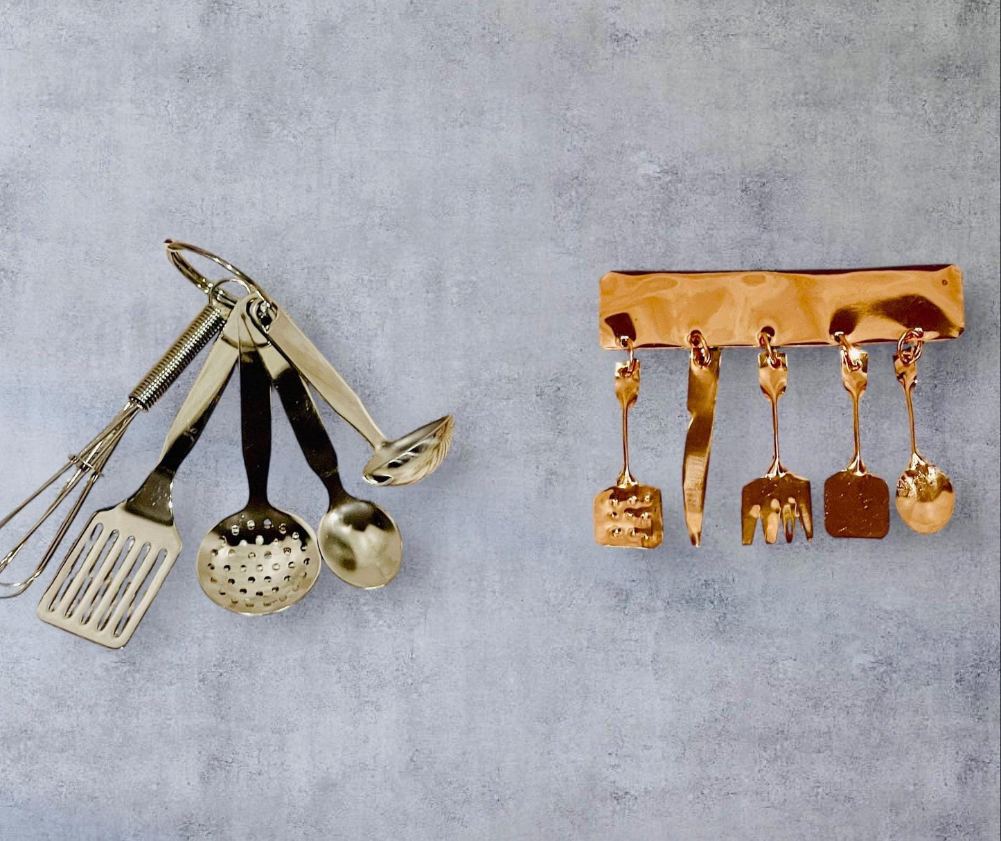 2x Mexican Miniature Utensil Magnet & Keychain 2 Utensilios en Miniatura Mexicano 1 Iman y 1 Llavero