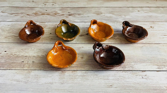Cazuelitas Mini De Barro Mexicano Mini Mexican Clay Casseroles