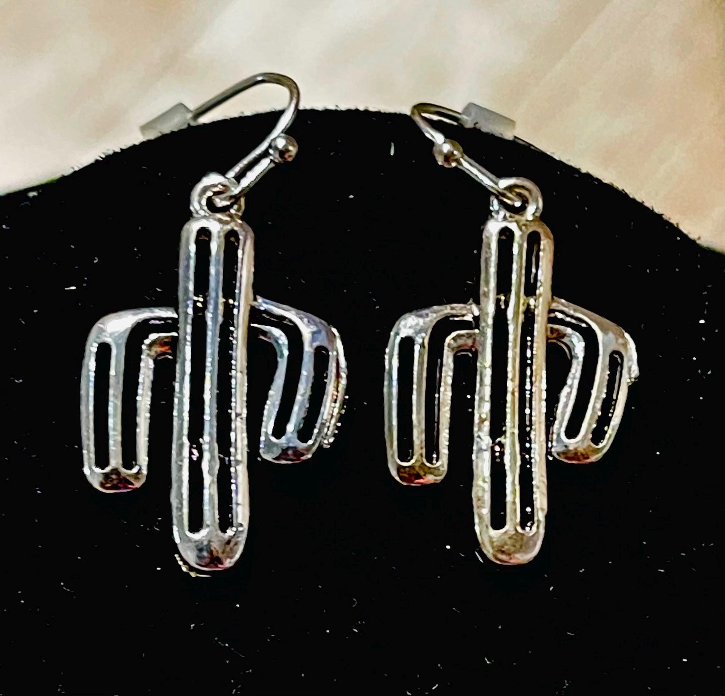 Cactus Hat Pendant Neklace Set With Earrings Dije De Cactus Con Aretes