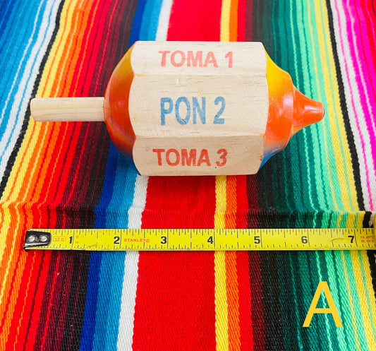Mexican Wood Tomatodos Pironolas Wooden Classic Toys