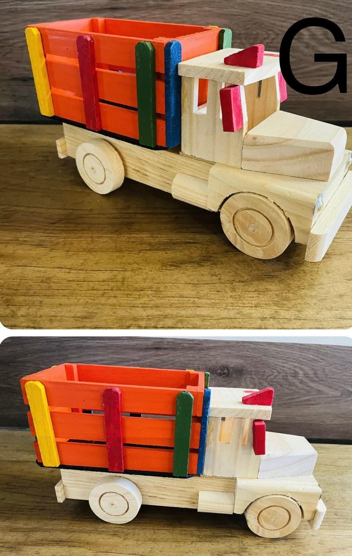 Mexican Wood Toys Tomatodos Pironolas Wooden Classic Toys