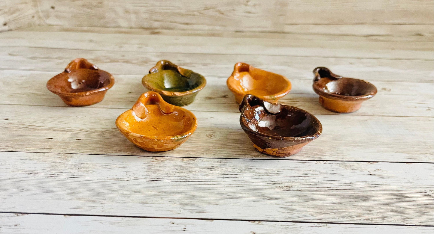 Cazuelitas Mini De Barro Mexicano Mini Mexican Clay Casseroles