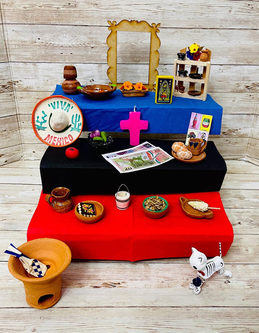 Altar de Ofrenda para Dia De Los Muertos Day of the Dead Offering Altar