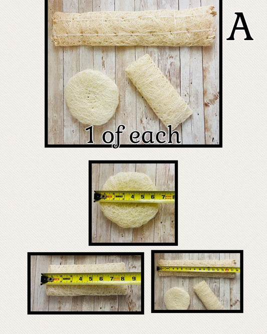 Estropajo De Ixtle Mexicano Ixtle Scourer Body Scrub 100% Natural Fibers