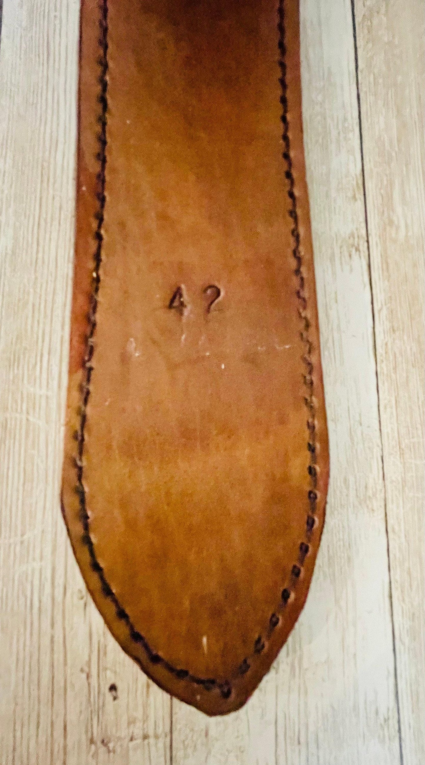 Mexican Leather Holster Funda Carrilera Lisa de Piel Mexicana