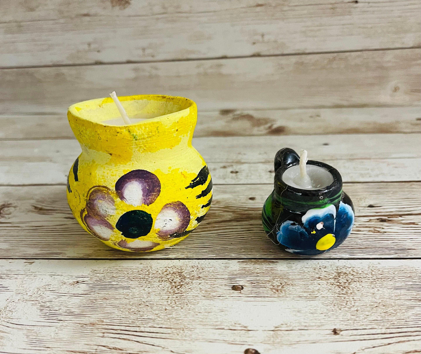 Mexican Terra Cota Cinnamon Casserole Candle Vela Mexicana En Cazuelita De Barro Aroma Canela