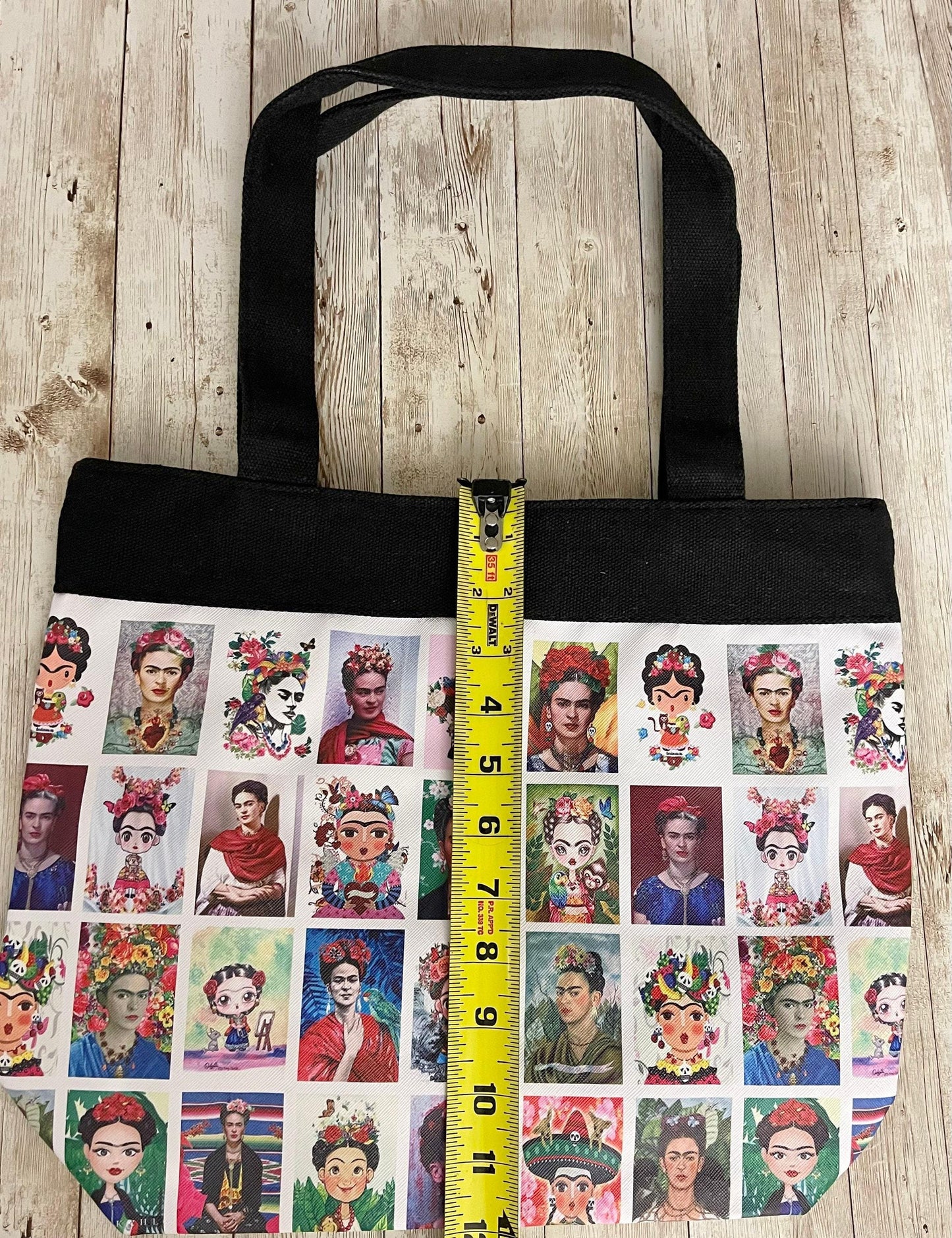 Mexican Frida Kahlo Tote Bag and Sets Bolsa Artesanal Mexicana Frida Kahlo con Accesorios