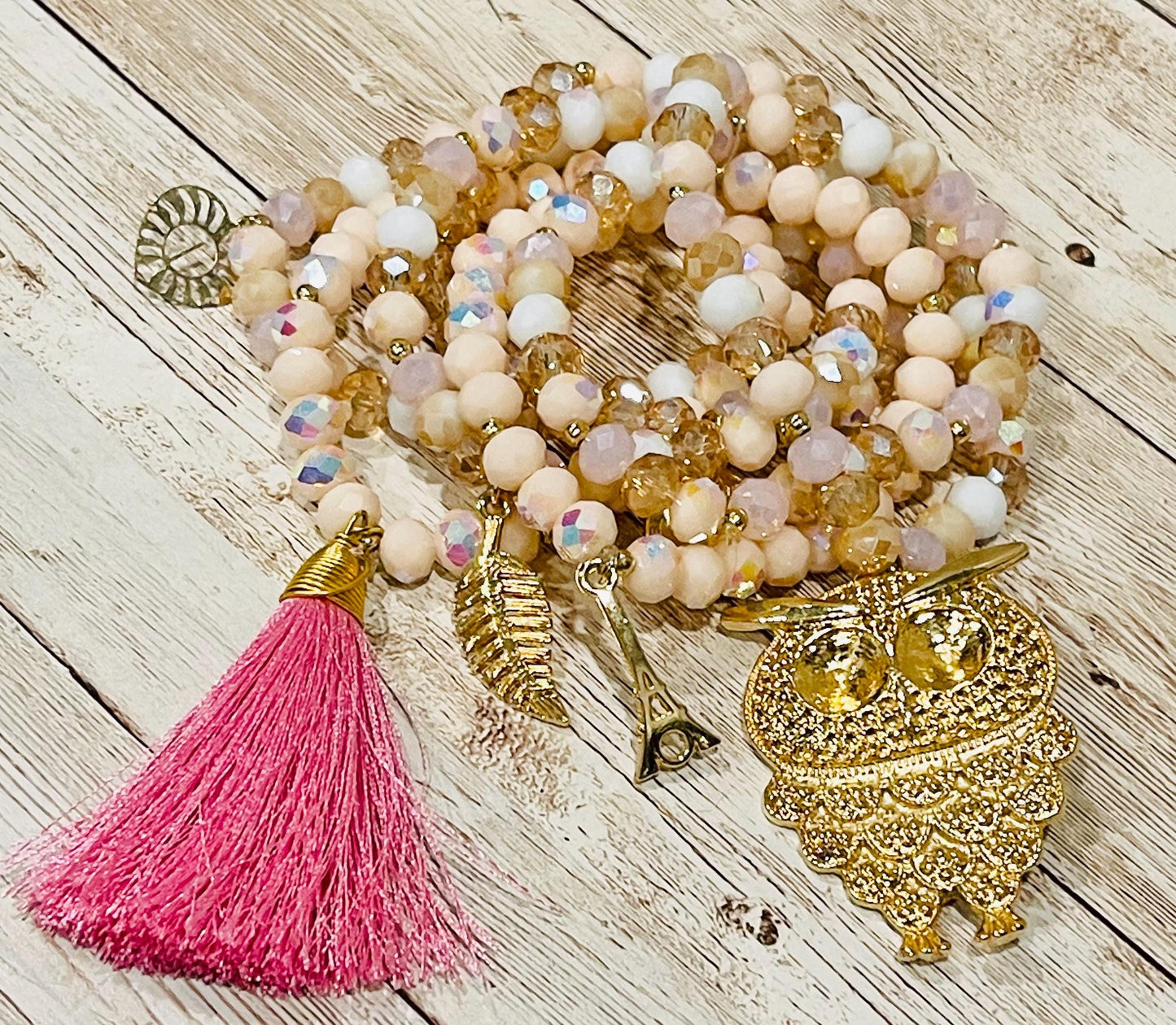 Handmade Mexican Artesanal Bracelets Set of 7 Beaded Bracelets Semanario Artesanal Mexicano 7 Pulseras