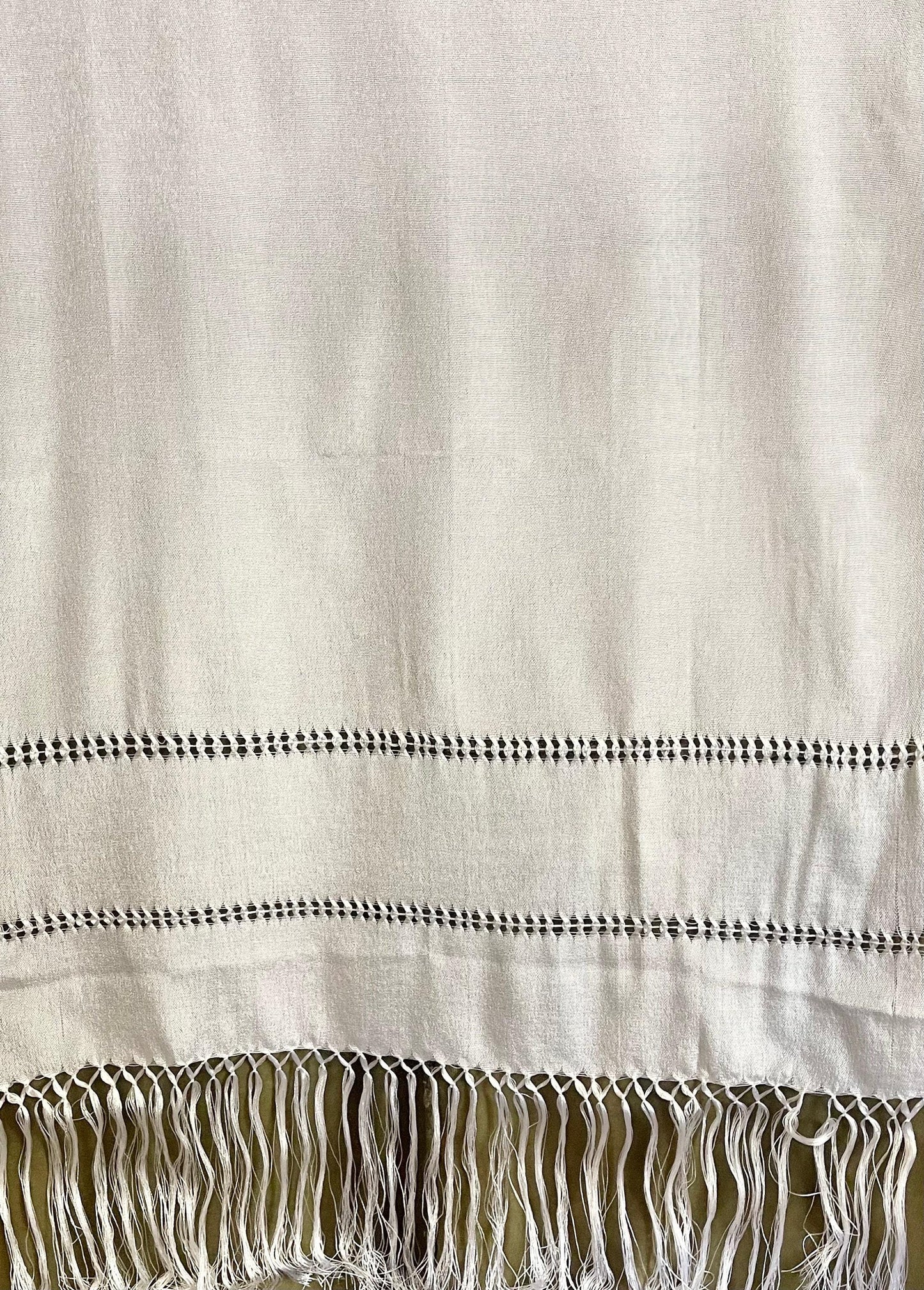 Authentic Mexican Silk Wrap Shawl Reboso Mexicano De Artiseda