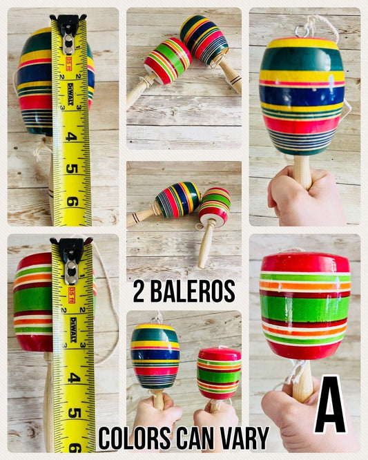 Mexican Wood Baleros Classic Toys Baleros Mexicanos de Madera