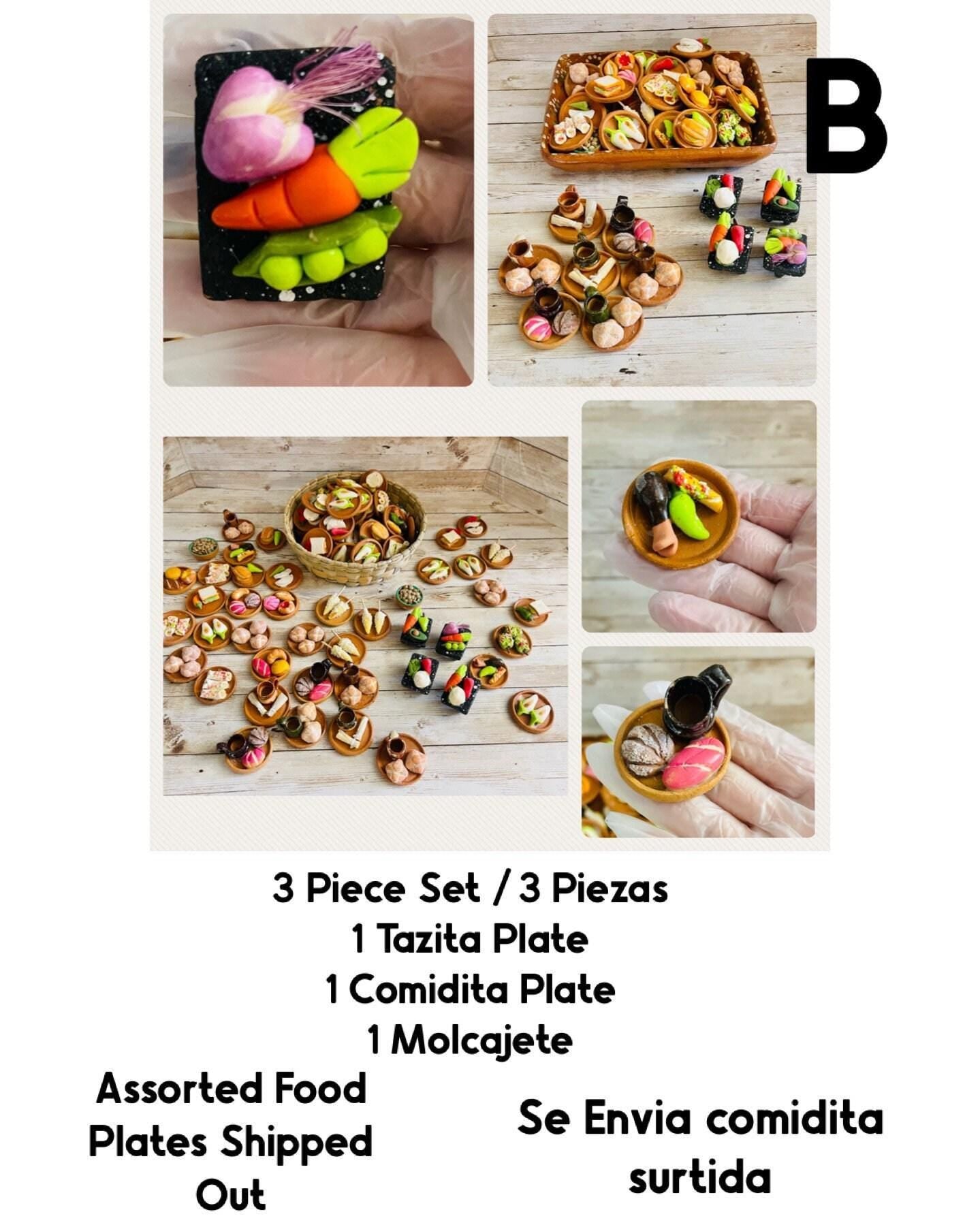 Miniature Day of the Dead Food Offerings Ofrendas de Comida para Dia De Muertos