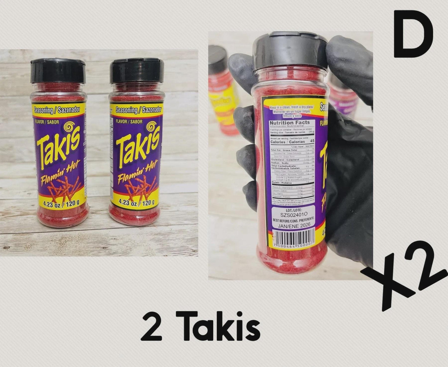 Takis Fuego Flamming Hot Cheetos Tostitos & Crujiente Seasoning Chilli Powder Polvo Chilito Takis Fuego, Flamming Hot, Cheetos Tostitos