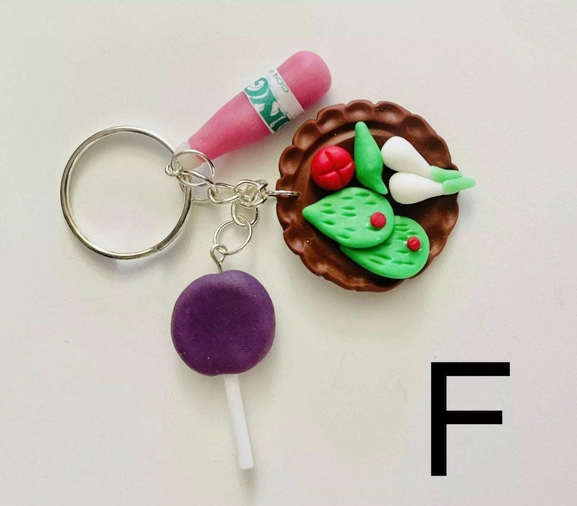 Llaveros de Ofrendas Para Dia de Los Muertos Mexican Keychain Charms