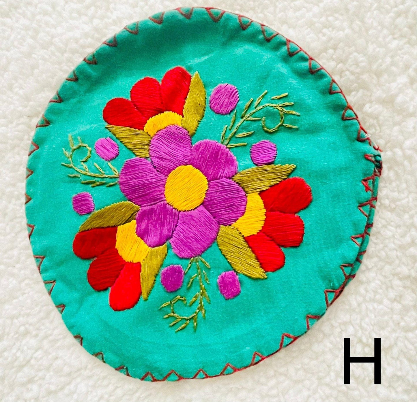 Handmade Embroidered Mexican Tortilleros