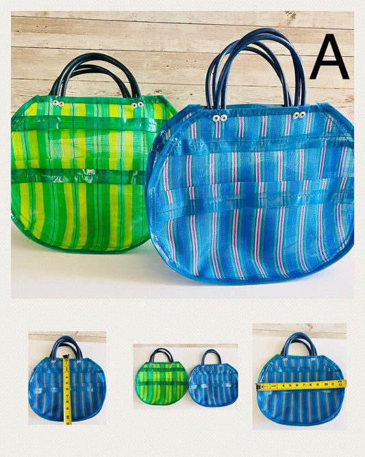 Reuseable Mercado Mesh Bag Bolsas de Maya Mexicanas