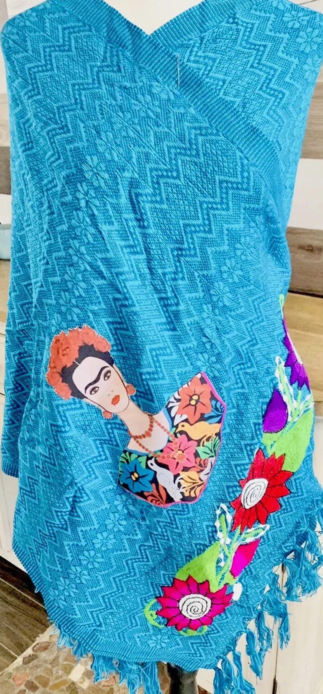 Frida Kahlo Embroidered Shawls Rebosos Bordados de Frida Kahlo